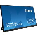 Iiyama ProLite 21.5” (54.5 cm) Optical-Bonded-PCAP 10-Touchpunkt-Monitor mit IPS-Panel-Technologie - Edge-to-Edge-Glasdesign - Anti-Fingerprint-Beschichtung - aktiver Stylus-Unterstützung (MPP 2.0) und einem flexiblem Standfuß - 54,6 cm (21.5") - 1920 x 1