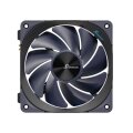 Seasonic MagFlow 3-Fan Kit - Ventilator - 12 cm - 600 RPM - 2000 RPM - 63,33 cfm - Schwarz