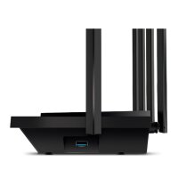 TP-LINK Archer AX5400 Dual-Band Gigabit Wi-Fi 6 Router - Wi-Fi 6 (802.11ax) - Dual-Band (2,4 GHz/5 GHz) - Ethernet/LAN - Schwarz - Tragbarer Router