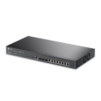 TP-LINK Omada 10 Gbit/s VPN Router - Ethernet-WAN - Gigabit Ethernet - Schwarz