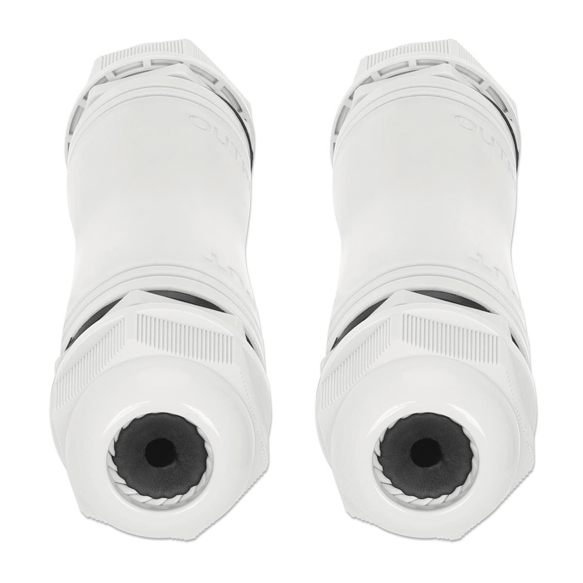 Intellinet Ultra Long Range Outdoor 10/100 PoE+ Extender Set Verlängert PoE-Reichweite auf bis