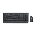 Logitech 920-011010 - Kabellos - Bluetooth - Membran Key Switch - QWERTY - Graphit - Maus enthalten