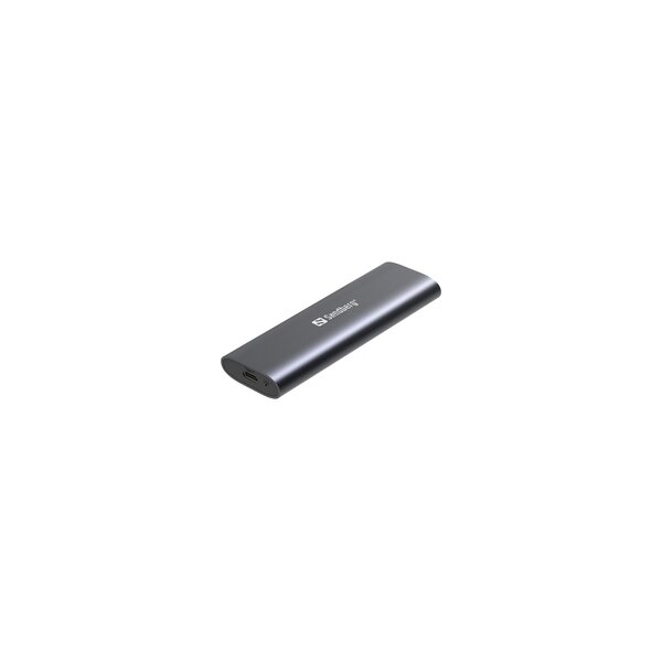SANDBERG 136-39 - SSD-Gehäuse - M.2 - M.2 - 10 Gbit/s - USB Anschluss - Schwarz