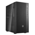 SilverStone FARA R1 - Midi Tower - PC - Schwarz - ATX - micro ATX - Mini-ATX - Gehärtetes Glas - Kunststoff - Stahl - 16,1 cm
