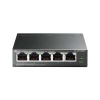 TP-LINK 5-Port 10/100Mbps Desktop Switch mit 4-Port PoE -...