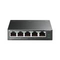 TP-LINK 5-Port 10/100Mbps Desktop Switch mit 4-Port PoE - Unmanaged - Fast Ethernet (10/100) - Vollduplex - Power over Ethernet (PoE)
