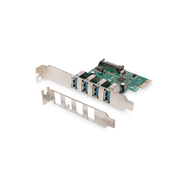 DIGITUS 4-Port USB 3.0 PCI Express-Karte