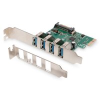 DIGITUS 4-Port USB 3.0 PCI Express-Karte