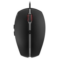 Cherry GENTIX 4K Kabelgebundene Maus - Schwarz - USB - Beidhändig - Optisch - USB - 3600 DPI - Schwarz