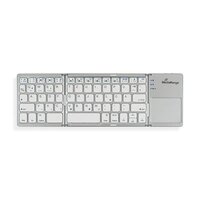 MEDIARANGE MROS133 - 60% - Kabellos - Bluetooth - QWERTZ - Silber