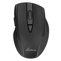 MEDIARANGE 5-Tasten Bluetooth Maus mit optischem Sensor schw - Maus - Optisch
