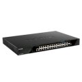 D-Link DGS-1520-28MP/E - Managed - L3 - Gigabit Ethernet (10/100/1000) - Power over Ethernet (PoE) - Rack-Einbau - 1U