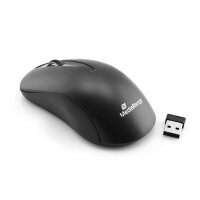MEDIARANGE MROS209 - rechts - Optisch - RF Wireless - 1200 DPI - Schwarz