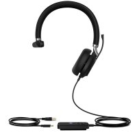 Yealink UH38 Mono Teams - Verkabelt & Kabellos - Büro/Callcenter - 20 - 20000 Hz - 110 g - Kopfhörer - Schwarz
