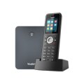Yealink W79P - IP-Mobiltelefon - Schwarz - Kabelloses Mobilteil - Tisch/Wand - 50 m - 300 m
