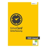 ReinerSCT timeCard 10 Zeiterf. Erw. 50 MA 1 Jahr Laufzeit