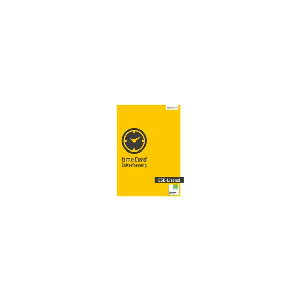 ReinerSCT timeCard 10 Zeiterf. Erw. 50 MA 1 Jahr Laufzeit