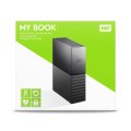 WD My Book WDBBGB0080HBK 3,5" SATA 8.000 GB - Festplatte - 5.400 rpm - Extern USB 3.0