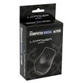 LC-Power m710B optical - rechts - Optisch - USB Typ-A - Schwarz
