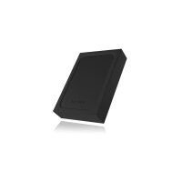 ICY BOX IB-256WP - HDD / SSD-Gehäuse - 2.5 Zoll - SATA - Serial ATA II - Serial ATA III - 5 Gbit/s - Hot-Swap - Schwarz