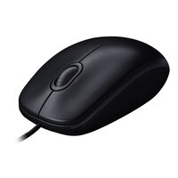 Logitech LGT-M90 - Beidhändig - Optisch - USB Typ-A - 1000 DPI - Grau