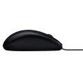 Logitech LGT-M90 - Beidhändig - Optisch - USB Typ-A - 1000 DPI - Grau