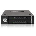 Icy Dock MB992SK-B - HDD - SSD - SATA - Serial ATA II - Serial ATA III - 2.5" - 6 Gbit/s - Metall - HDD - Leistung