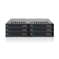 Icy Dock MB326SP-B - Serial ATA III - 2.5" - 438 g - Rack (1U) - Schwarz