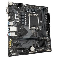 Gigabyte B760M H DDR4 Motherboard - Unterstützt Intel Core 14. Generation CPUs - 6+1+1 Phasen Digital VRM - bis zu 3200MHz DDR4 (OC) - 2xPCIe 4.0 M.2 - GbE LAN - USB 3.2 Gen1 - Intel - LGA 1700 - Intel® Celeron® - Intel® Pentium® Gold - LGA 1700 - 64 GB -