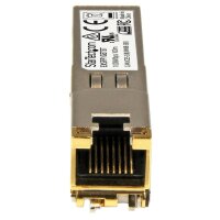 StarTech.com Gigabit RJ45 Copper SFP Transceiver Module -...