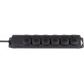 Brennenstuhl BN-1159970 - 2 m - 6 AC-Ausgänge - IP44 - Schwarz - Neopren - Kautschuk - Schwarz