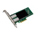 Intel ® Ethernet-Netzwerkadapter E810-XXVDA2 - Eingebaut - Kabelgebunden - PCI Express - Faser - Schwarz - Grün - Silber