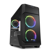 Sharkoon V1000 RGB - Micro Tower - PC - Schwarz - micro...
