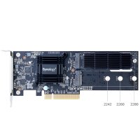 Synology M2D18 - PCIe - M.2 - PCI 2.0 - Schwarz - 0 - 40...