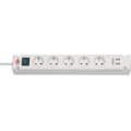 Brennenstuhl 1150660325 - 2P - IP20 - Aluminium - Weiß - 800 mm - 460 mm