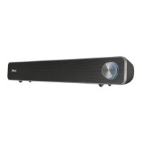 Trust Arys - 6 W - 12 W - 6 W - 4 Ohm - Schwarz - Verkabelt
