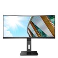 AOC P2 CU34P2A - 86,4 cm (34") - 3440 x 1440 Pixel - Quad HD - LED - 1 ms - Schwarz