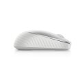 Dell Pro Premium kompakte Maus – MS7421W - Platinum Silver (silber) - Beidhändig - Optisch - RF Wireless + Bluetooth - 1600 DPI - Platin - Silber