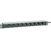 ROLINE 19.07.1620 9AC outlet(s) Schwarz - Weiß...