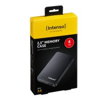 Intenso Memory Case 2,5" 4.000 GB - Festplatte - 5.400 rpm - Extern USB 3.0