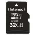 Intenso 3424480 - 32 GB - MicroSD - Klasse 10 - UHS-I - Class 1 (U1) - Temperaturbeständig - Schockresistent - Wasserdicht - Röntgensicher