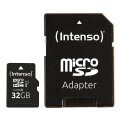 Intenso 3424480 - 32 GB - MicroSD - Klasse 10 - UHS-I - Class 1 (U1) - Temperaturbeständig - Schockresistent - Wasserdicht - Röntgensicher