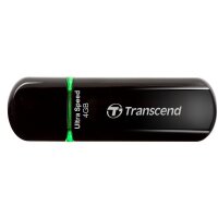 Transcend JetFlash 600 - 16 GB - USB Typ-A - 2.0 - Kappe - 10,3 g - Schwarz