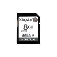 Kingston SD Card 8GB SDHC Industrial -40C to 85C retail -...