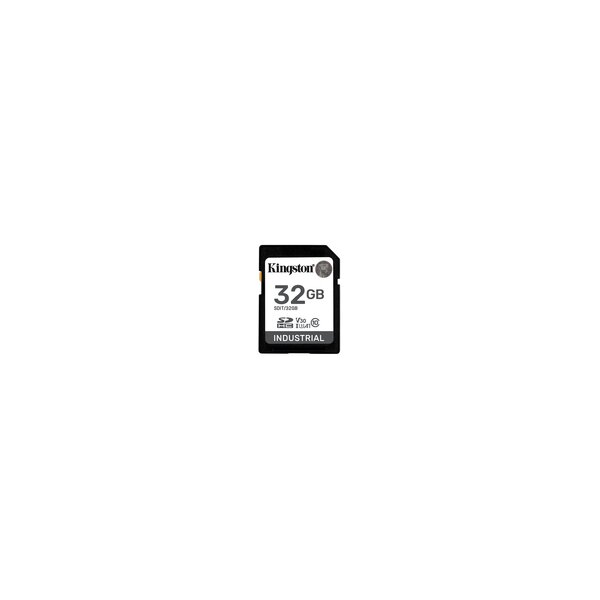 Kingston 32G SDHC Industrial pSLC - 32 GB - SDHC - Klasse 10 - UHS-I - 100 MB/s - 80 MB/s
