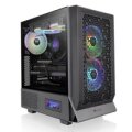 Thermaltake Ceres 300 TG - Midi Tower - PC - Schwarz - ATX - EATX - micro ATX - Mini-ITX - SPCC - Gehärtetes Glas - 18,5 cm