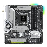 ASRock B760M Steel Legend WiFi - Intel - LGA 1700 - Intel® Core™ i5 - Intel® Core™ i7 - Intel® Core™ i9 - DDR5-SDRAM - 128 GB - DIMM