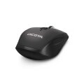 Dicota D31980 - Beidhändig - Bluetooth - 1600 DPI - Schwarz