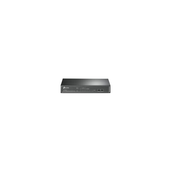 TP-LINK 8-Port 10/100Mbit/s-Desktop-Switch mit 4 PoE-Ports - Unmanaged - Fast Ethernet (10/100) - Vollduplex - Power over Ethernet (PoE) - Wandmontage