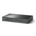 TP-LINK 8-Port 10/100Mbit/s-Desktop-Switch mit 4 PoE-Ports - Unmanaged - Fast Ethernet (10/100) - Vollduplex - Power over Ethernet (PoE) - Wandmontage